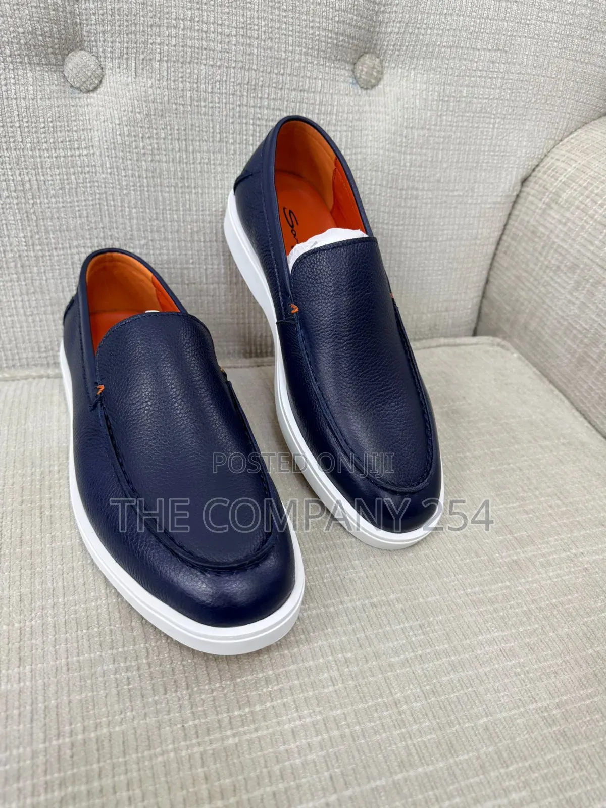Quality Leather Casual Sued Leather Slip on Men Shoes