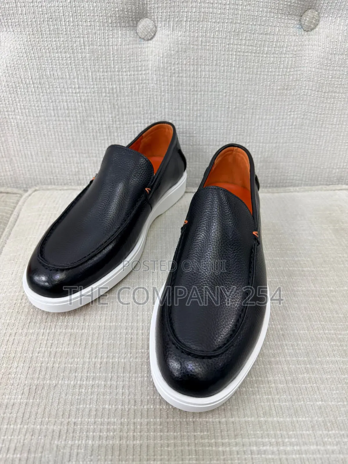 Quality Leather Casual Sued Leather Slip on Men Shoes