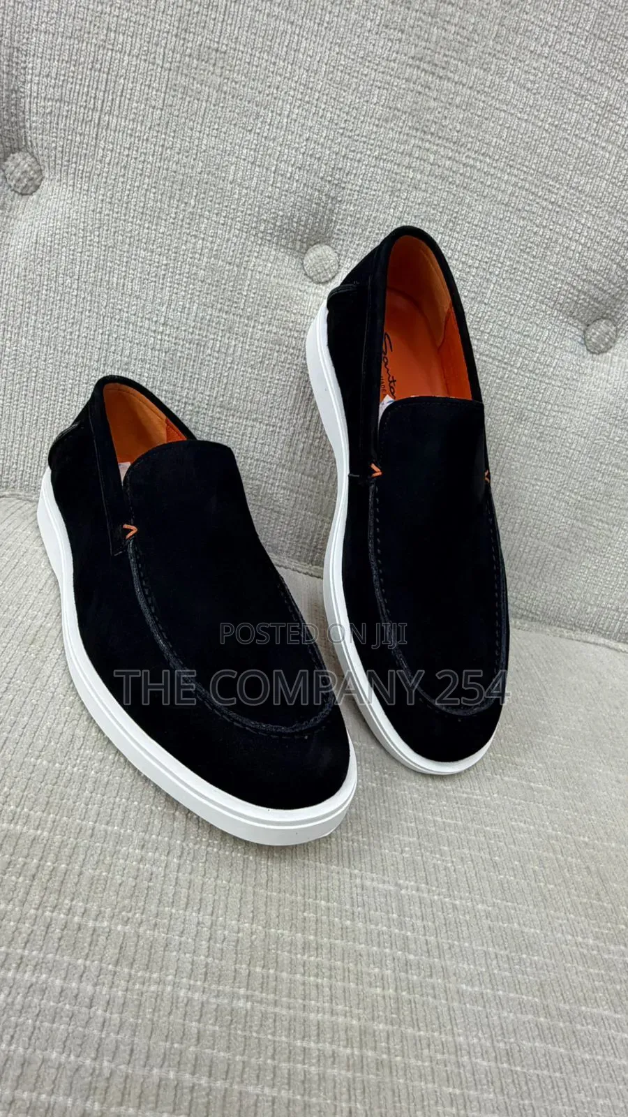 Quality Leather Casual Sued Leather Slip on Men Shoes