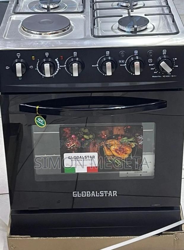 Restocked 60*60 Globalstar Jet 3+1 Standing Cooker With Electric Oven