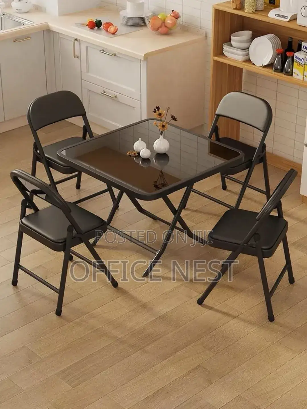 4 Seater Foldable Dining Set