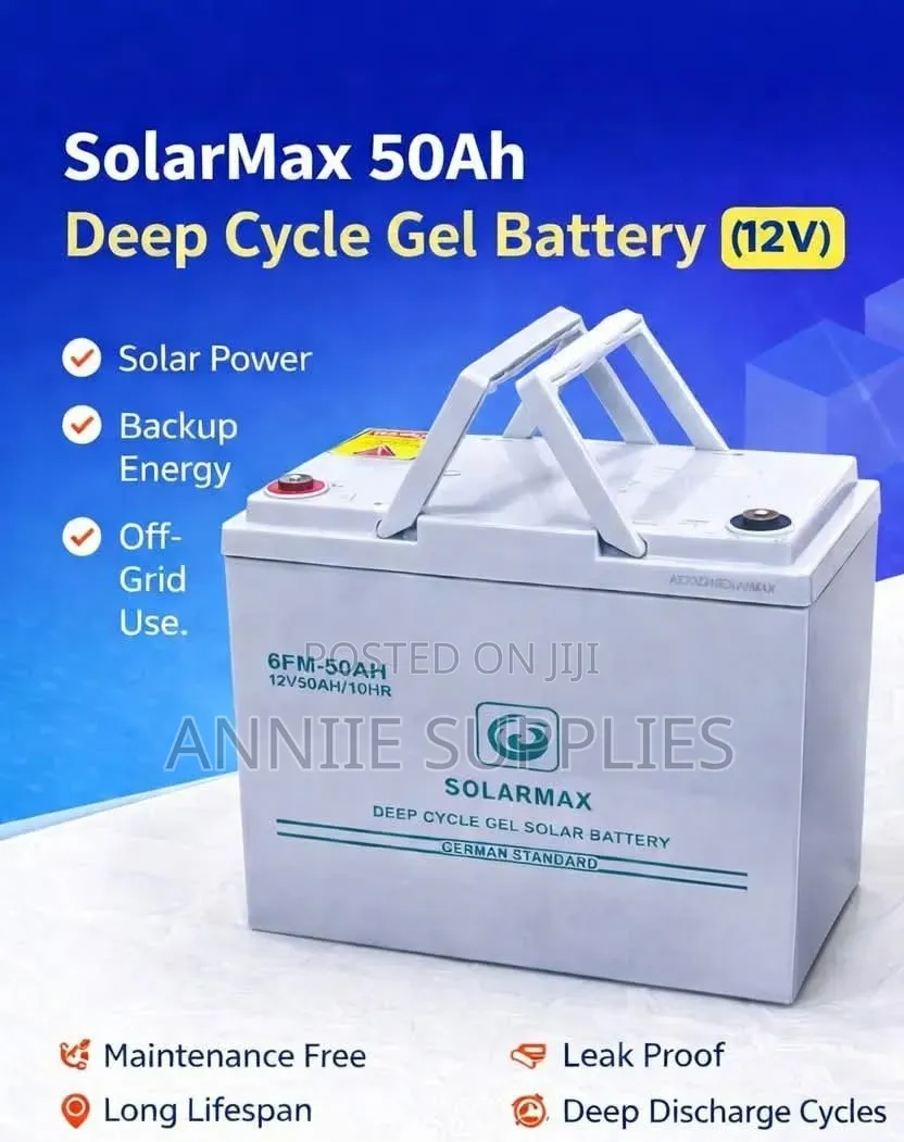 50 Amps Drycell Solar Battery