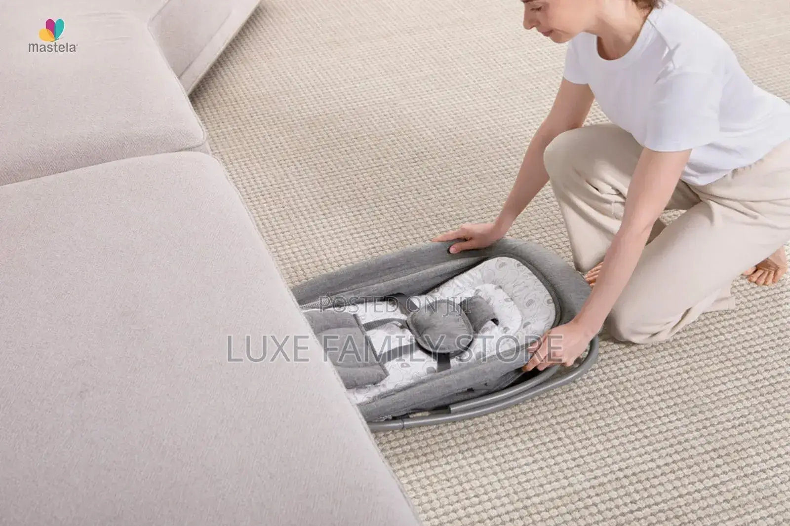 Mastela Techno Deluxe 4-in-1 Bluetooth Baby Swing