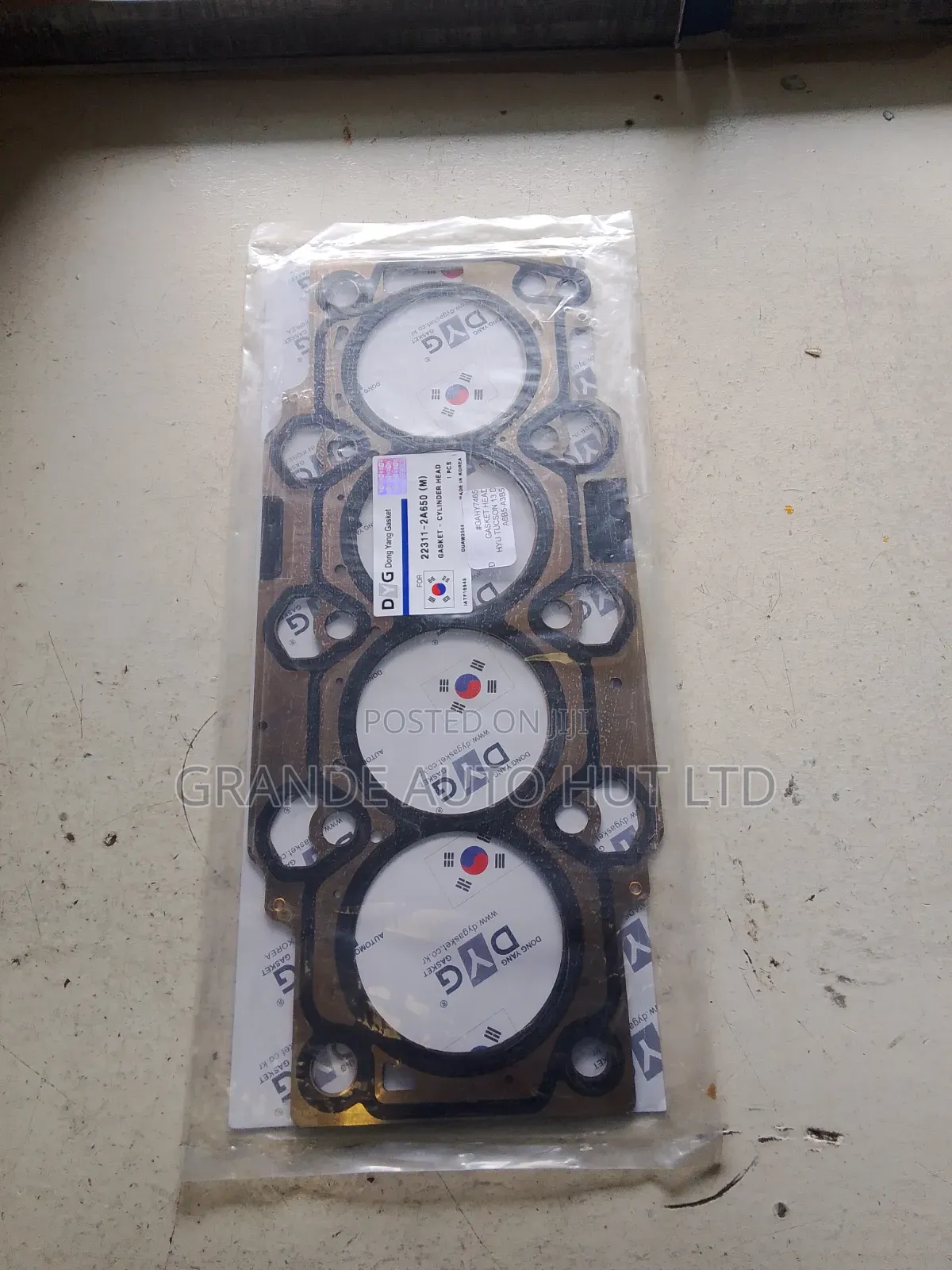Head Gasket Hyundai Tucson 2013 Diesel (Dyg Brand)