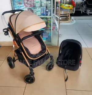 3-in-1 High Landscape Baby Stroller Travel System
