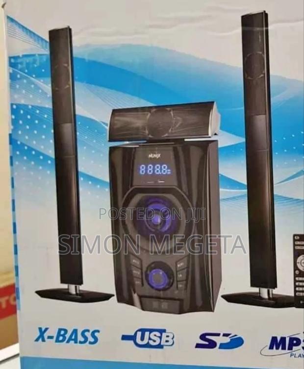 Restocked Nunix 3.1ch Nu- M1 Home Theater Speaker System