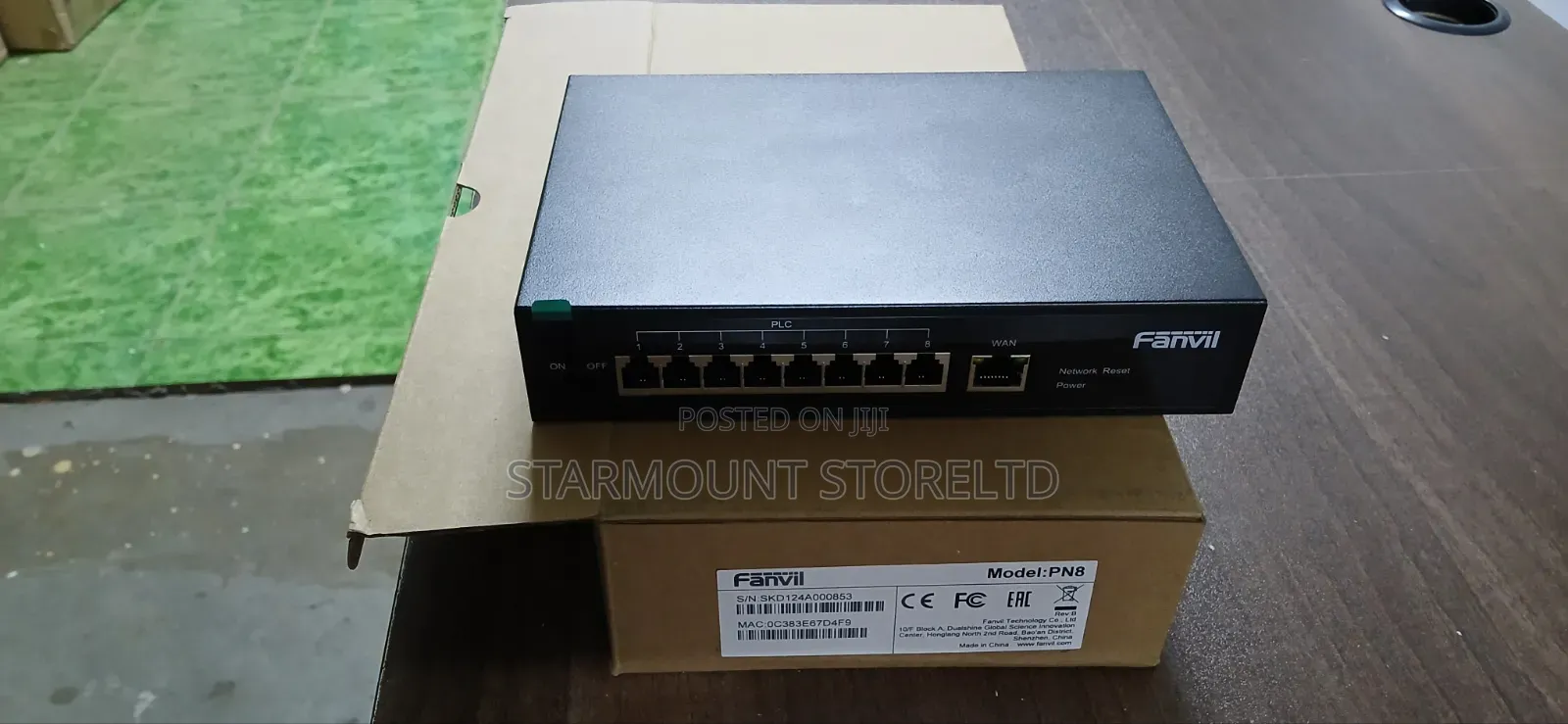 Fanvil Pn8 2-Wire Poe Switch
