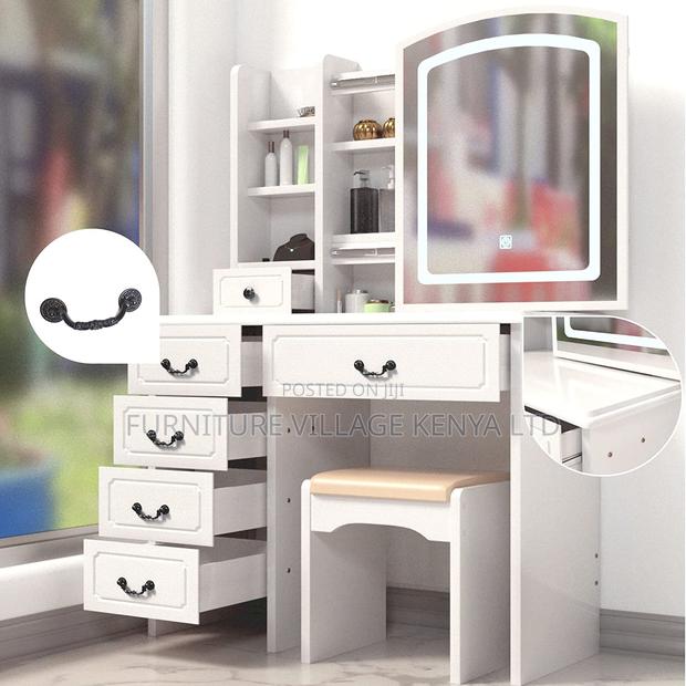 White Imported Bedroom Vanity Dressing Table - thumbnail 3