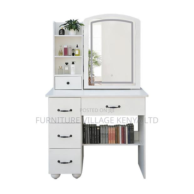 White Imported Bedroom Vanity Dressing Table - thumbnail 4