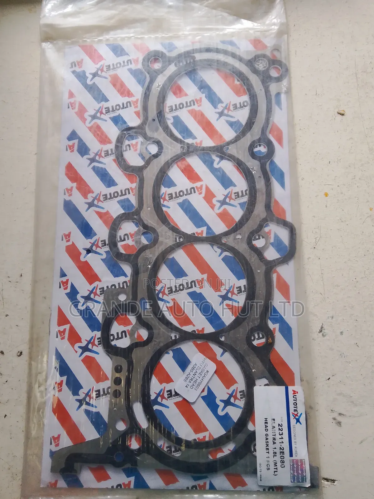 Head Gasket Hyundai Elantra 2014 (Autotex Brand)