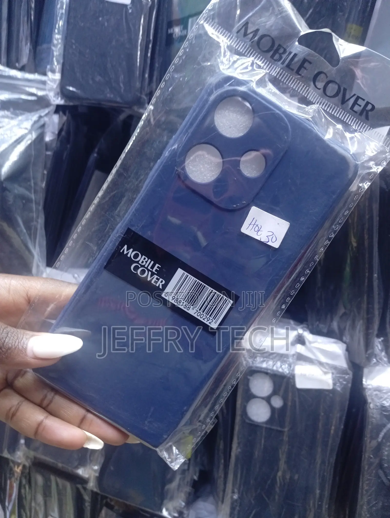 Infinix Hot 30 Blue Mobile Phone Cover