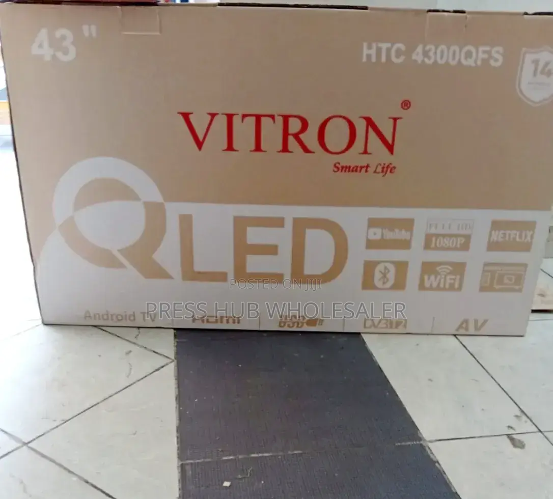 Vitron 43-Inch Smart Android Tv.