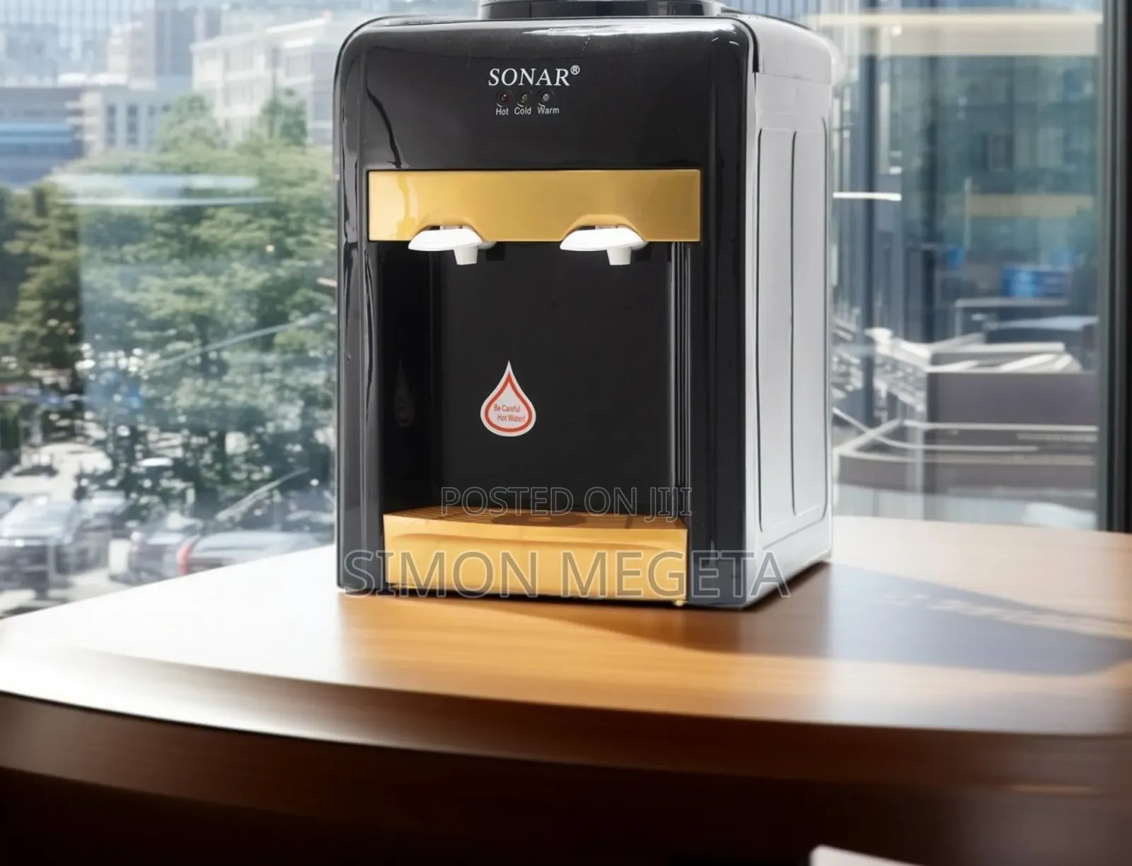 Sonar Table Top Hot and Cold Dispenser