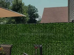 Faux Ivy Fence