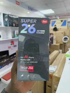 New Itel S26 Ultra 256 GB Black