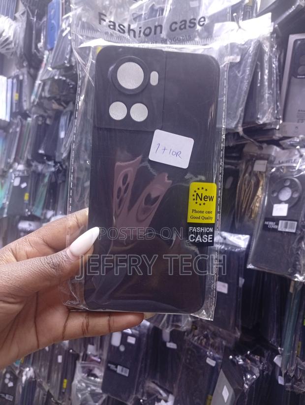 Oneplus 10r 5gblack Silicone Phone Case - main view