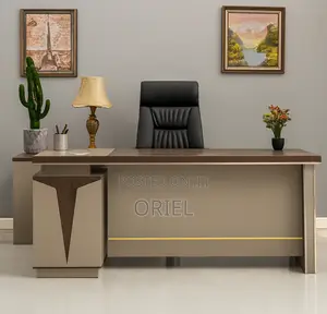 Office Desk : Professional 1600mm Managers L-Shaped Executive Desk