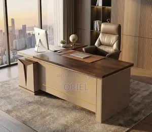 Office Desk : Professional 1600mm Managers L-Shaped Executive Desk