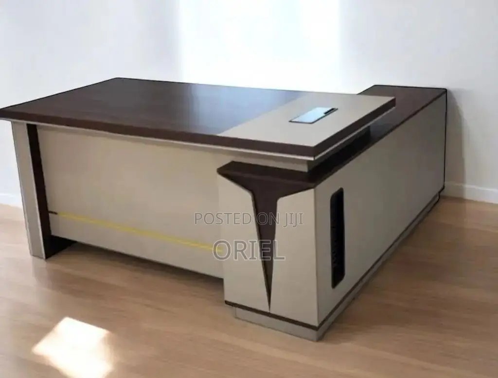 Office Desk : Professional 1600mm Managers L-Shaped Executive Desk
