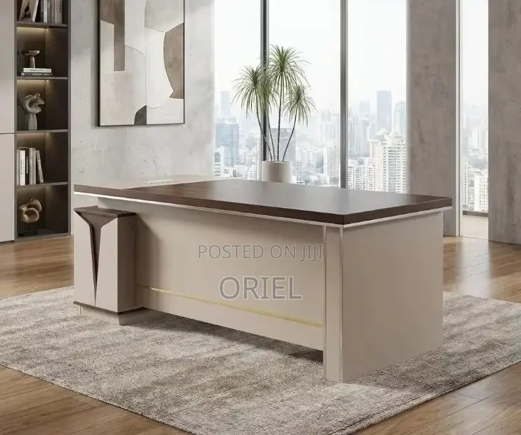 Office Desk : Professional 1600mm Managers L-Shaped Executive Desk