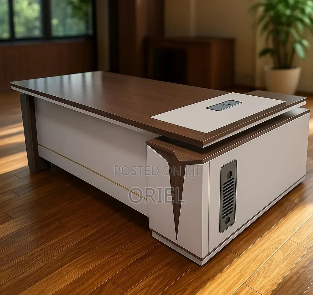 Office Desk : Professional 1600mm Managers L-Shaped Executive Desk
