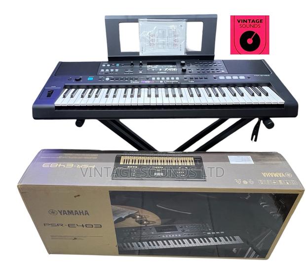 Yamaha PSR-E483: 61-Key Performance Studio Keyboard - main view