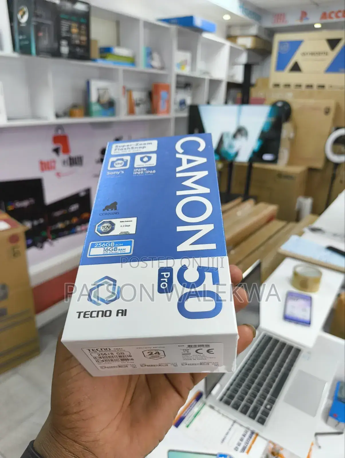New Tecno Camon 50 Pro 256 GB Green