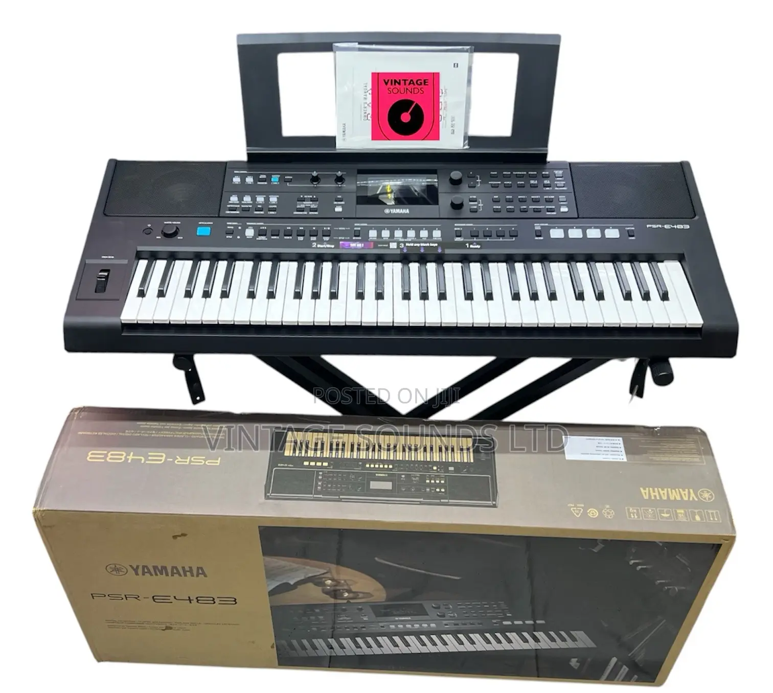 Yamaha PSR-E483: The Ultimate 61-Key Keyboard for Church Live Bands.