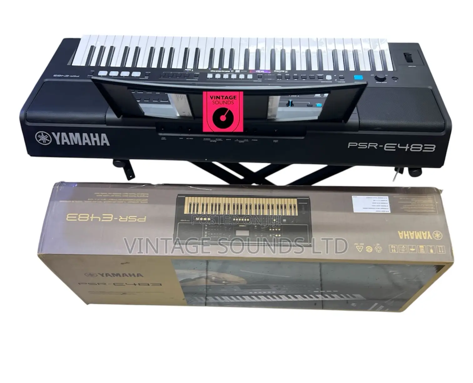 Yamaha PSR-E483: The Ultimate 61-Key Keyboard for Church Live Bands.