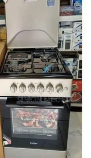 Haier 50*60 3gas + 1electric Cooker With Electric Oven Now Available