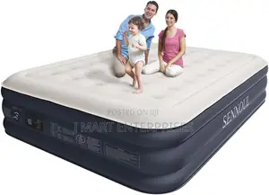 Air Mattress Queen With Built In Pump, Inflatable Mattress