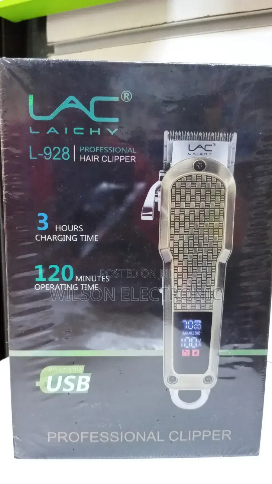 Rechargeable Hair Clipper. Lac -928 Cordless Hair Clipper