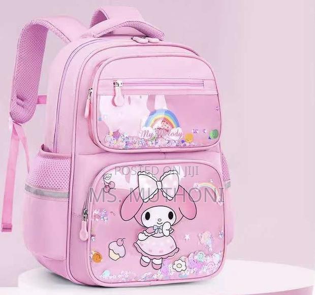 Cute Cartoon High Quality School Bag* - thumbnail 4