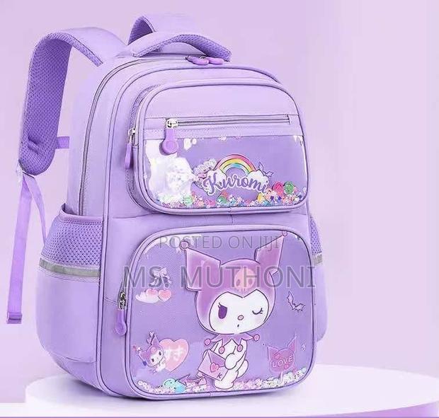 Cute Cartoon High Quality School Bag* - thumbnail 2