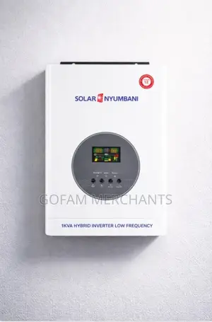 Solar Nyumbani 1kva 12v Low Frequency Hybrid Solar Inverter