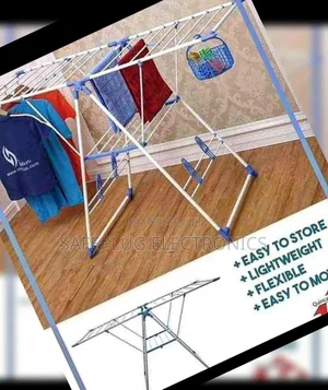 Clothes Hanging Rack Stand – Durable Space Saving