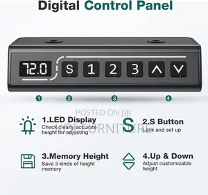 Offfice Desk; 1.8 Meters Adjustable Desk With Contoller Memory