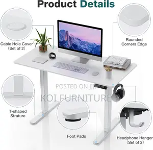 Offfice Desk; 1.8 Meters Adjustable Desk With Contoller Memory