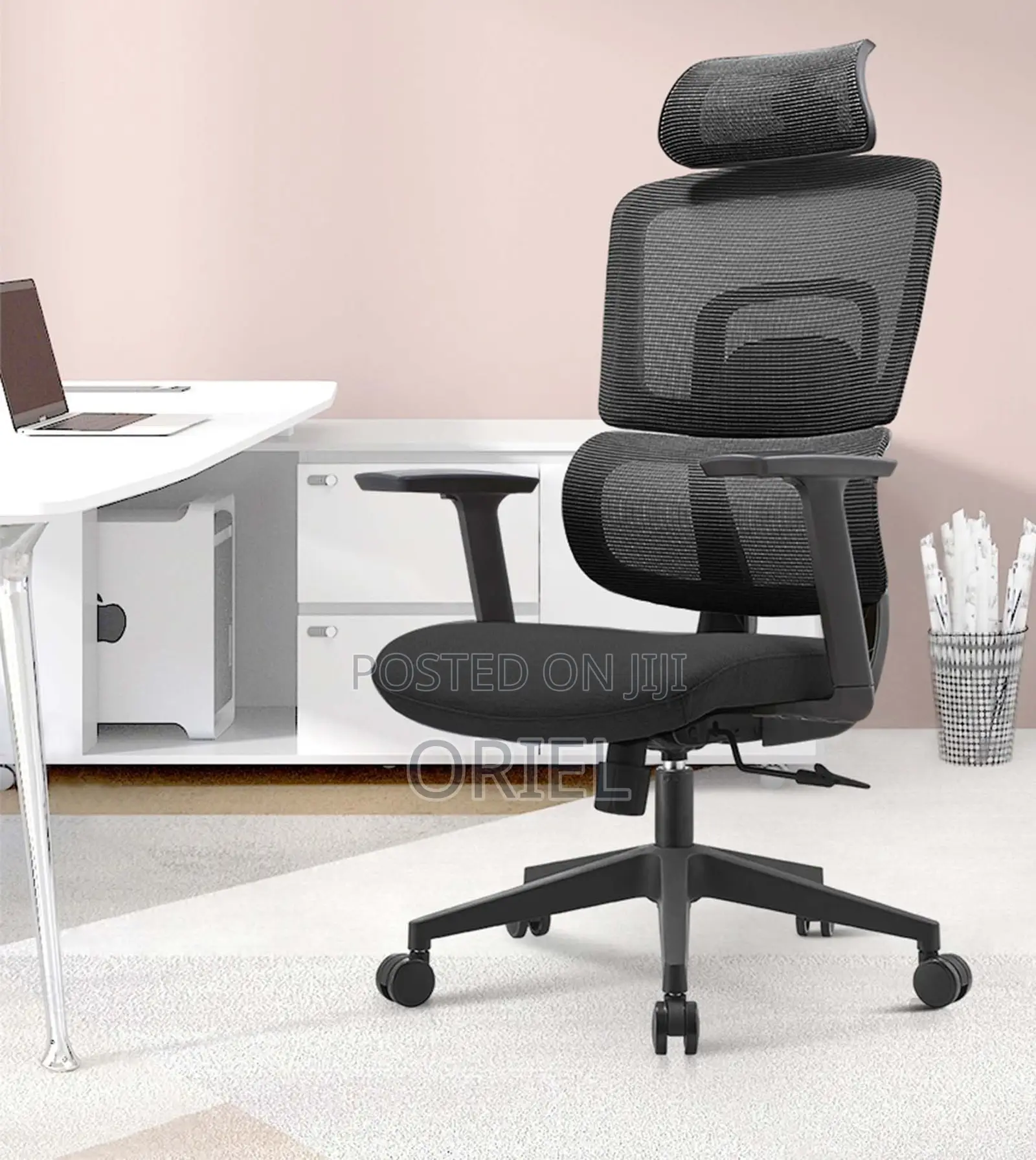 Office Chair : Mesh Orthopedic Executive High-Back Office Chair