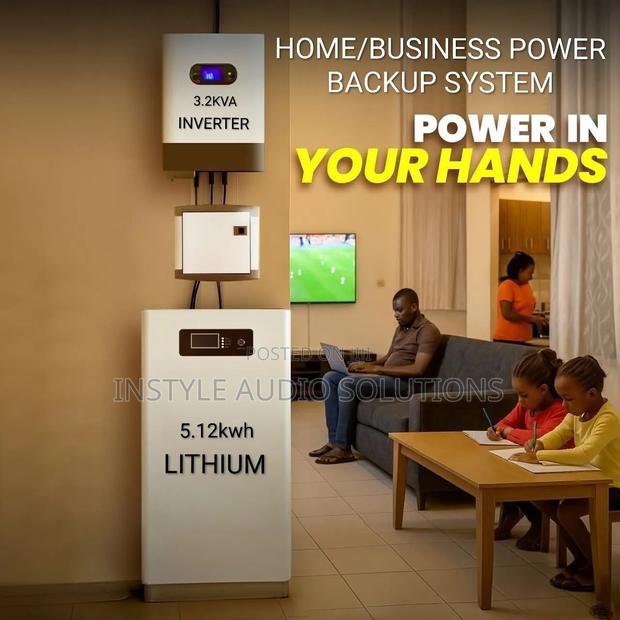 3kva - 5.12kwh Nyumbani Backup Power Solution (Office, Home,Business)