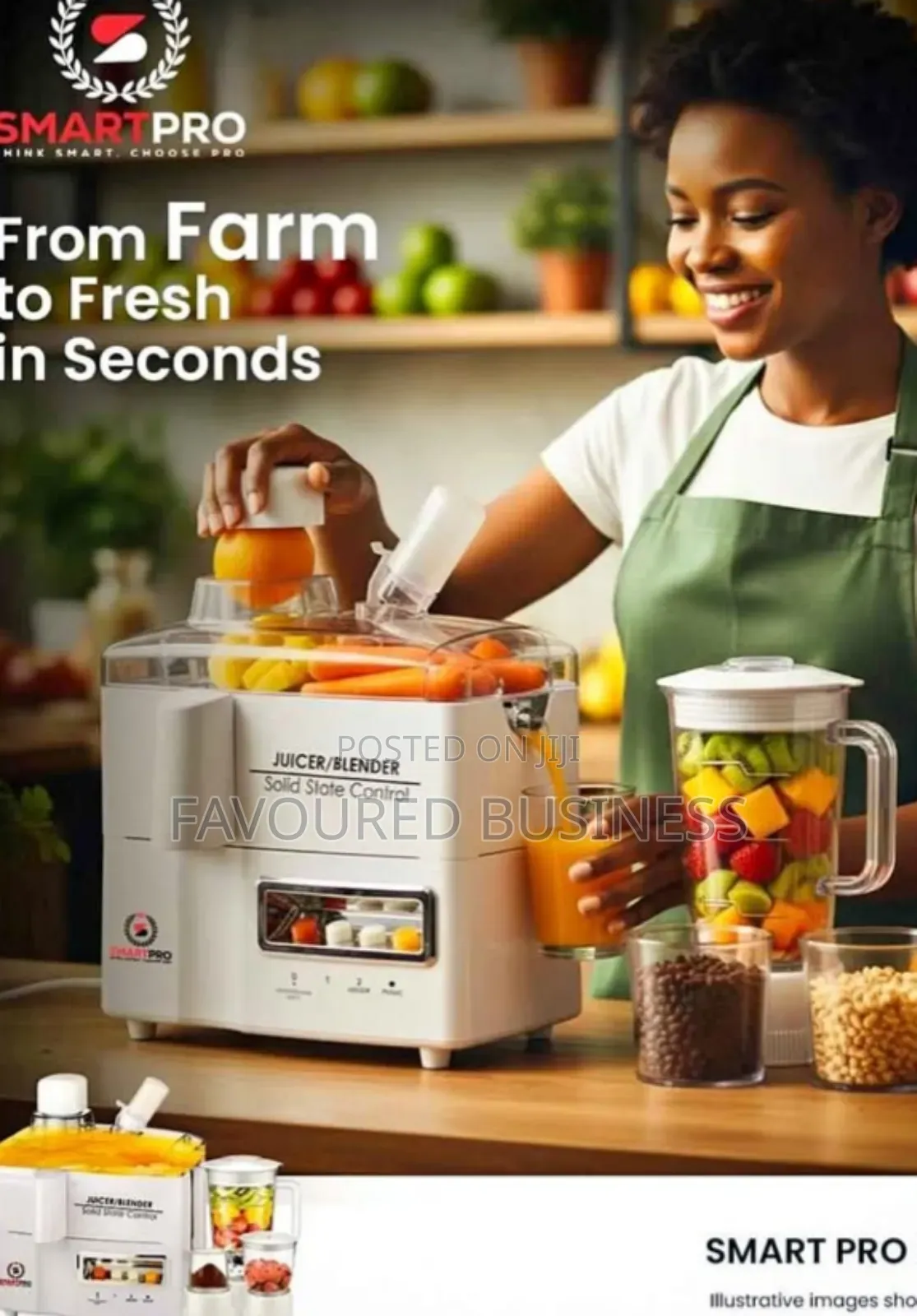 High Value 4 in 1smart Pro Juicer