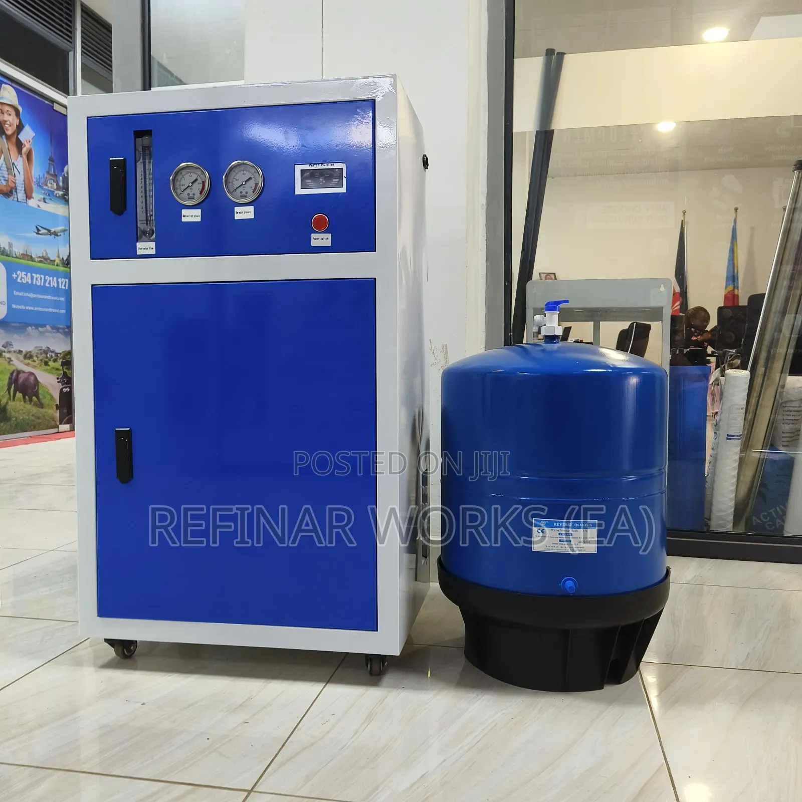 125lph Counter Top Ro Water Purifier – Office Home Use