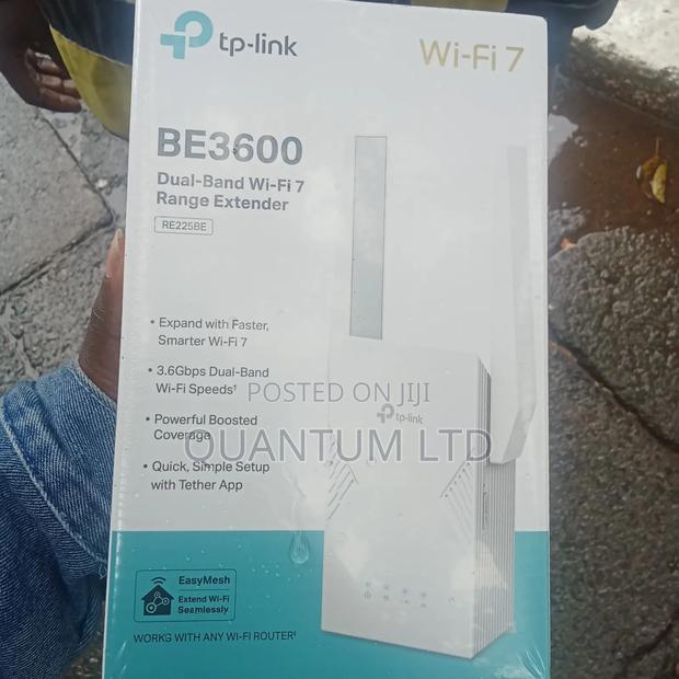 Re225be ,Be3600 Dual-Band Wi-Fi 7 Range Extender