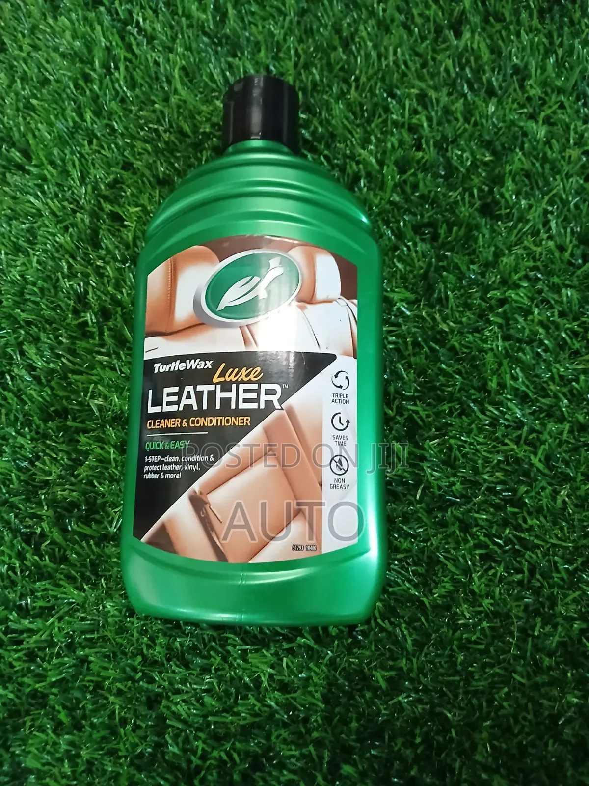Turtle Wax Luxe Leather Cleaner Conditioner 500ml–Car Interior Care