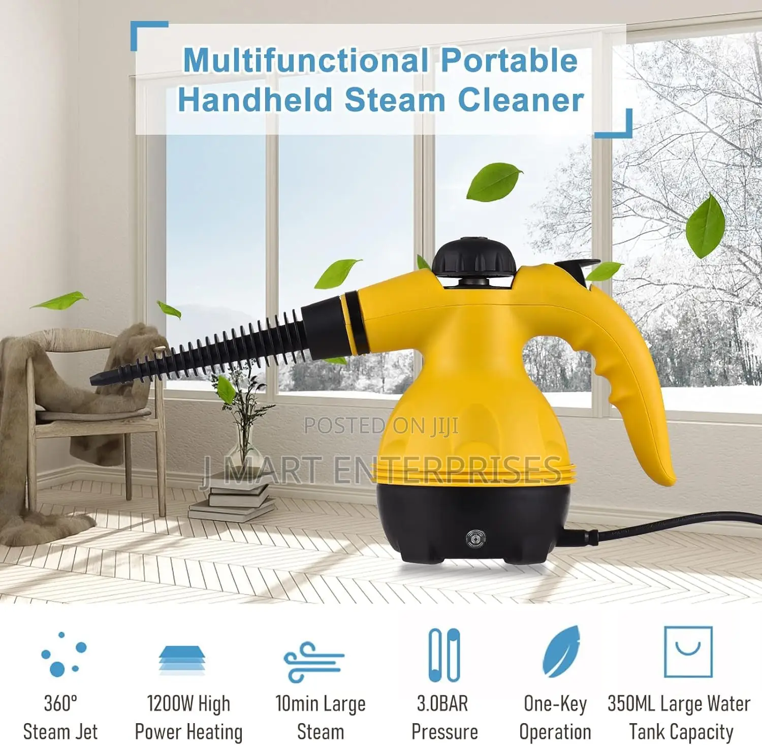 Steam Cleaner for Home Use Tile,Bathroom,Window,Kitchen