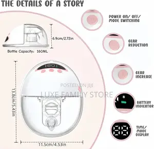 Wearable Electric Breast Pump (Hands-Free)