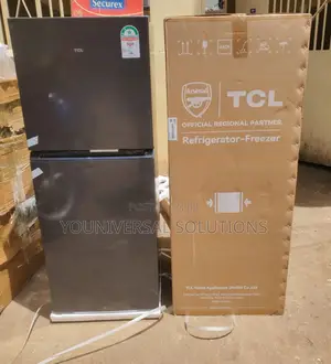 Double Door TCL 270litres Refrigerator