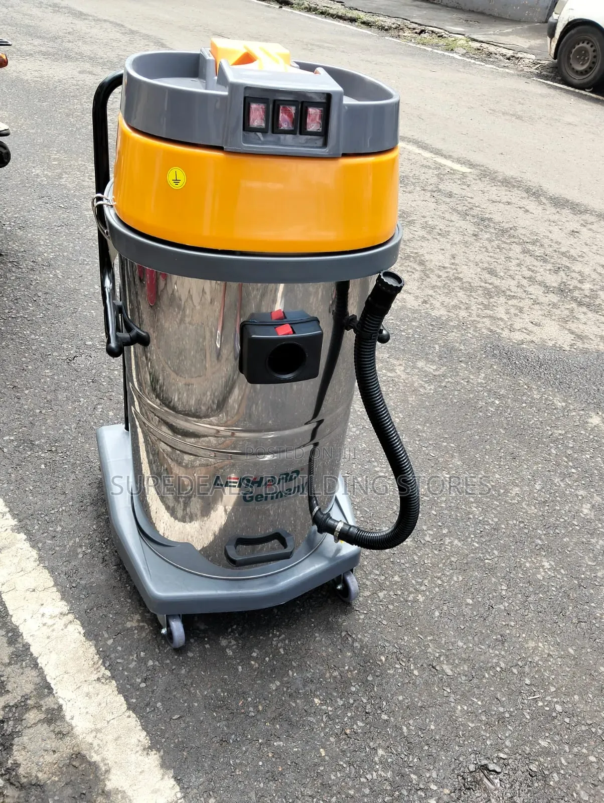 Wet and Dry Vacuum Cleaner , 100ltrs