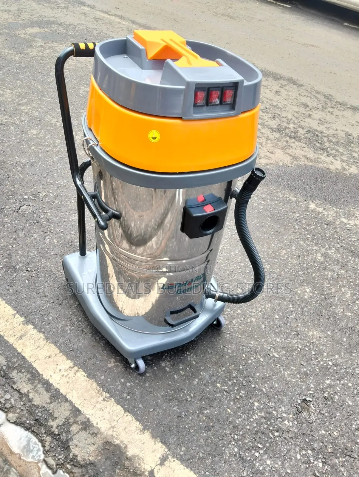 Wet and Dry Vacuum Cleaner , 100ltrs