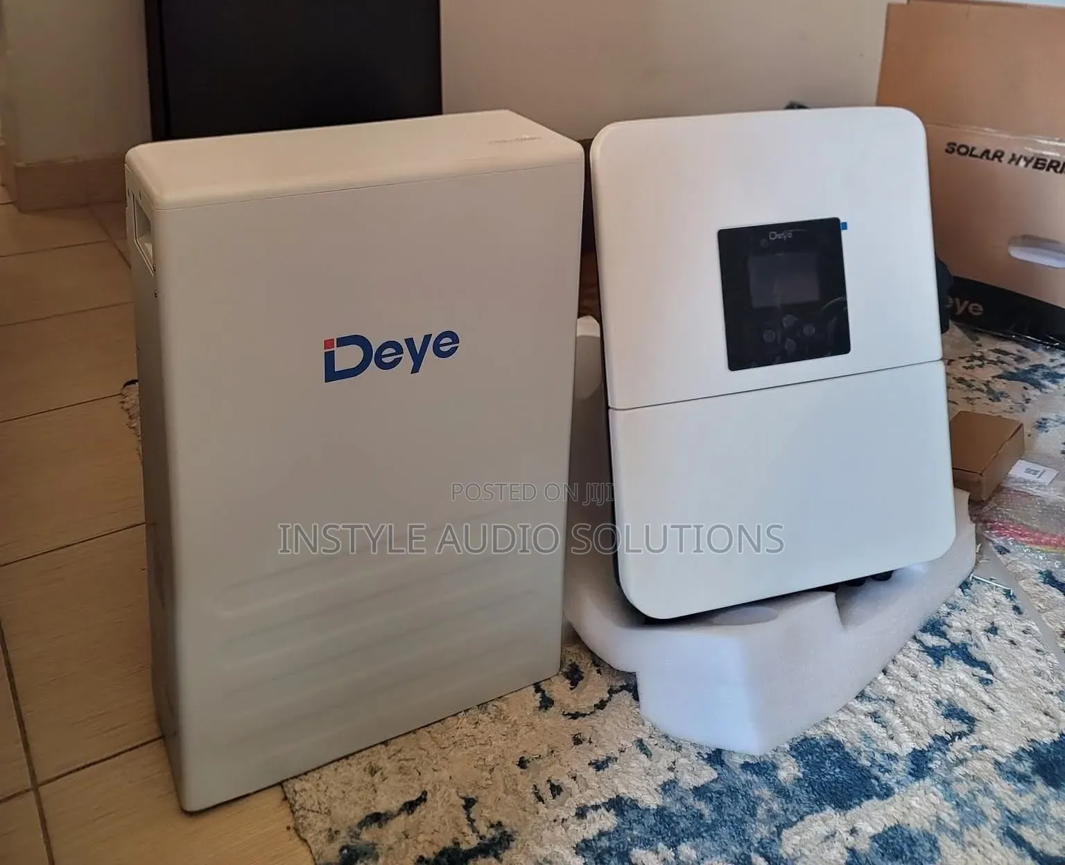Deye 8kw - 48v Hybrid Inverter Plus Deye 10kwh - 48v(100ah Lv)Lithium